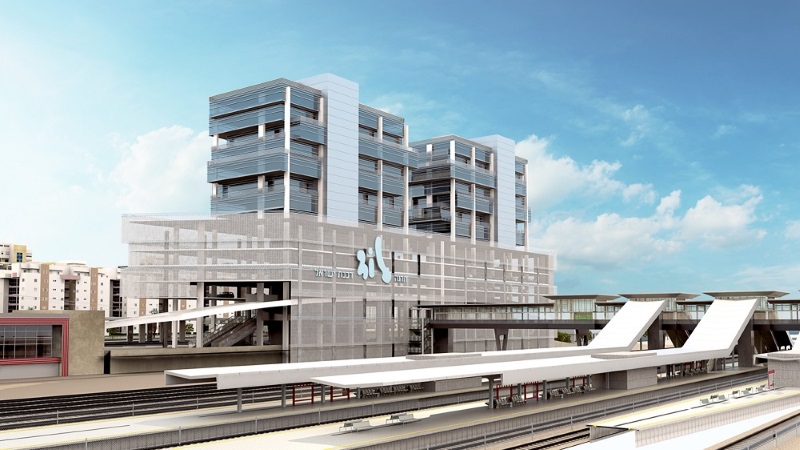 הדמיות תחנת לוד - קרדיט ב.פלג אדריכלים ומתכנני ערים