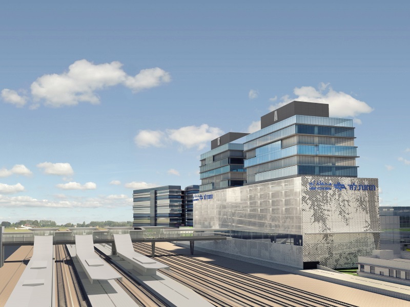 הדמיות תחנת לוד - קרדיט ב.פלג אדריכלים ומתכנני ערים