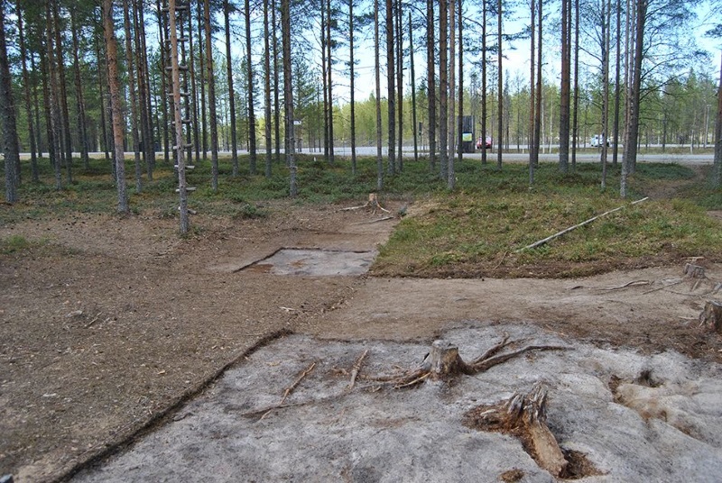 האתר הארכיאולוגי בפינלנד