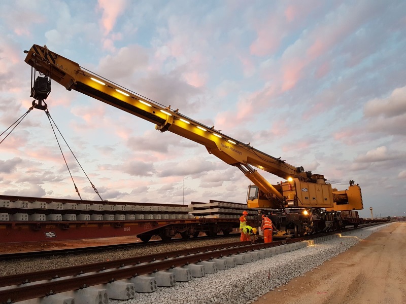 עבודות תשתית ברכבת