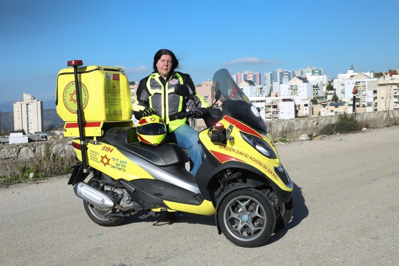 קרן ישראל, האופנוענית הראשונה של מדא בנצרת עילית
