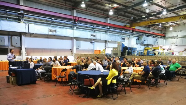 כינוס המועדון ההנדסי הגלילי ה-9 במפעל קליל