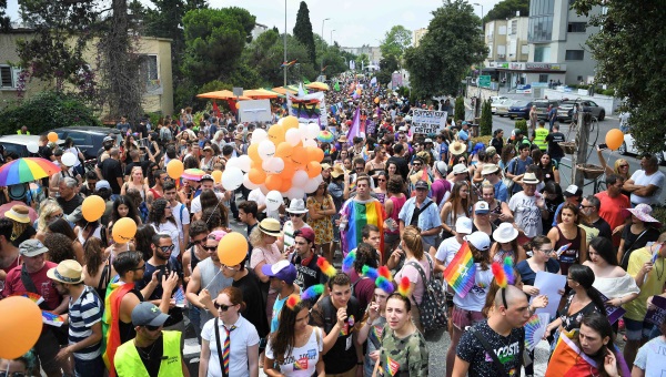 צילומי ארכיון ממצעד הגאווה 2018