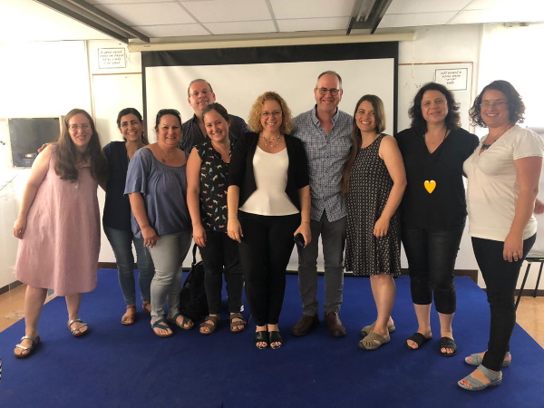 צוות התפתחות הילד שארגן את יום העיון על שיתוק מוחין