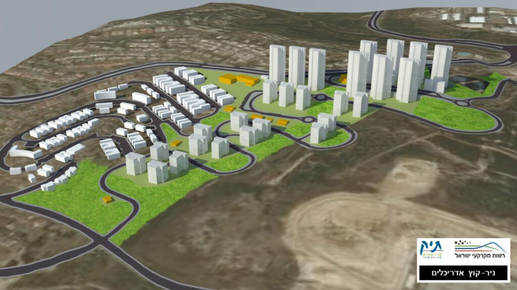 פורסם מכרז לפיתוח תשתיות