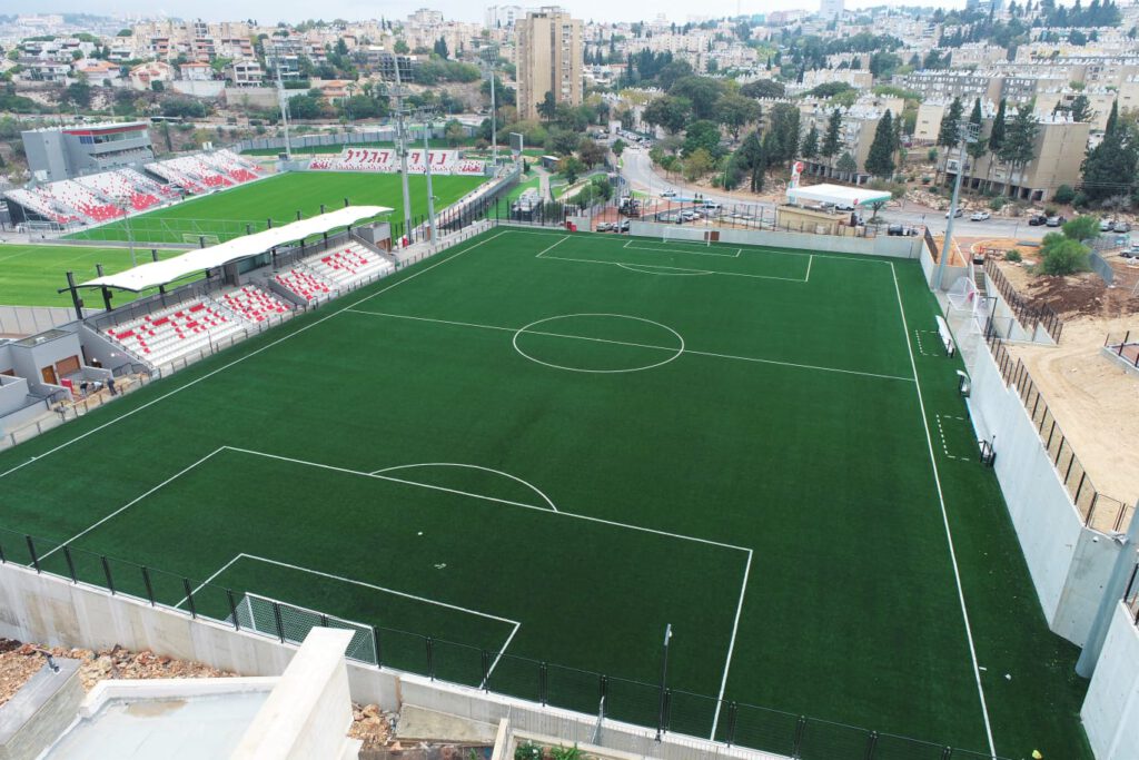 נוף הגליל תחנוך מחר (שני, 5/12) אצטדיון נוער מפואר שהוקם בשנה האחרונה בהשקעה של 20 מיליון שקלים
