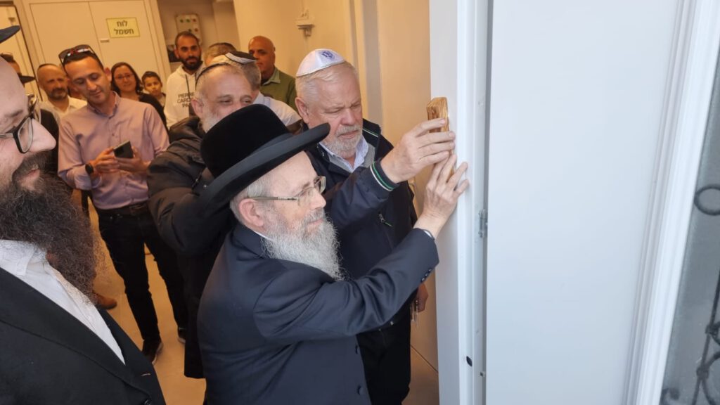 נחנך בית כנסת חדש בנוף הגליל