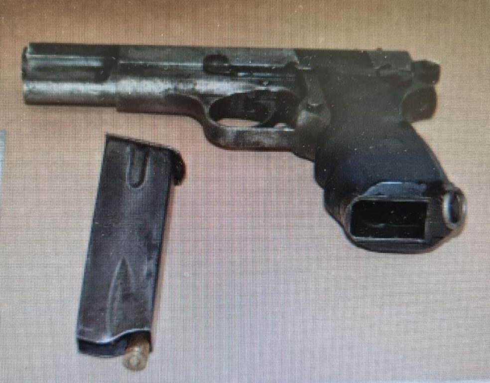 תמונת הנשק. קרדיט- דוברות המשטרה