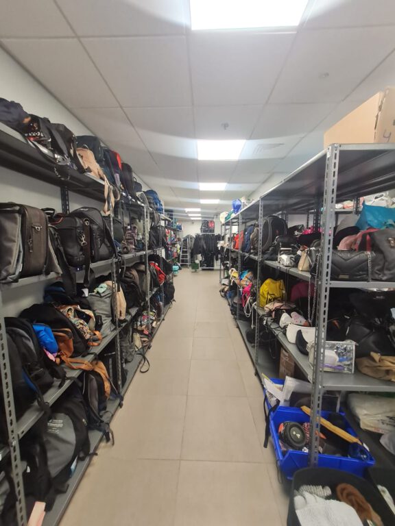 מחלקת אבדות ברכבת ישראל קרדיט תמונות: רכבת ישראל