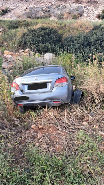 תמונת הרכב שנתפס: קרדיט: דוברות המשטרה: