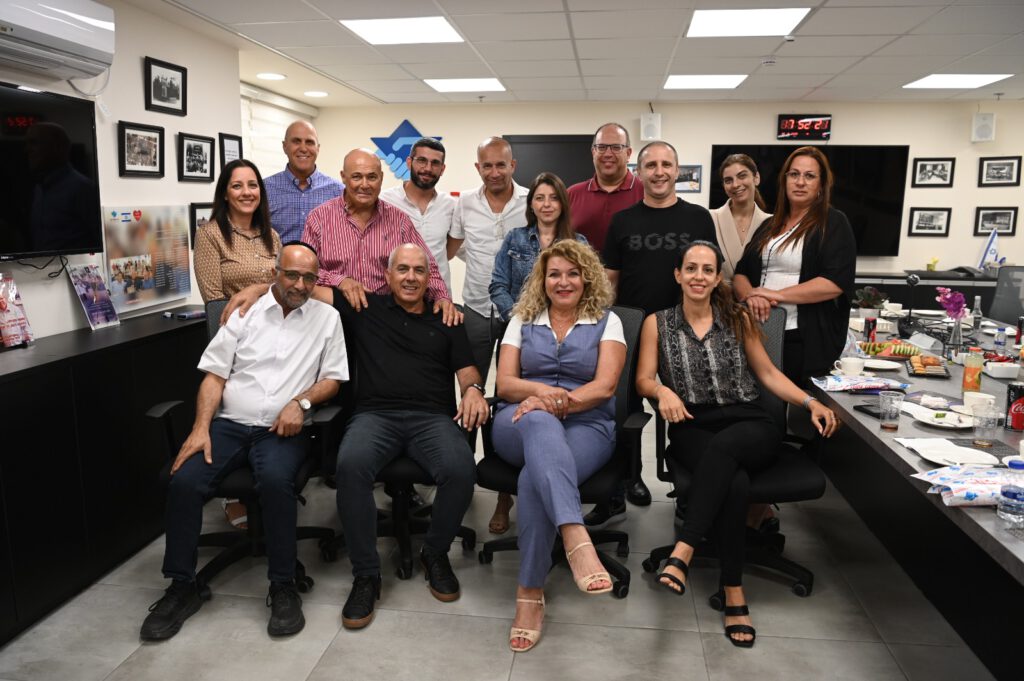 מפגש וועדי הבנקים בבית ההסתדרות בחיפה