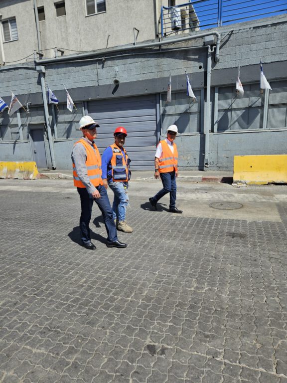 ביקור וסיור מקצועי של ההסתדרות בנמל מספנות ישראל.