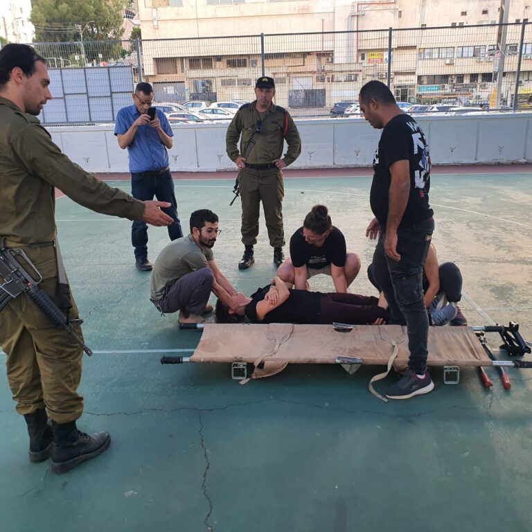 שיתוף פעולה בין ארגוני המתנדבים, אגף הביטחון בעיריית חיפה ופיקוד העורף להכשרת מתנדבים לפעולות חילוץ והצלה ראשוניים