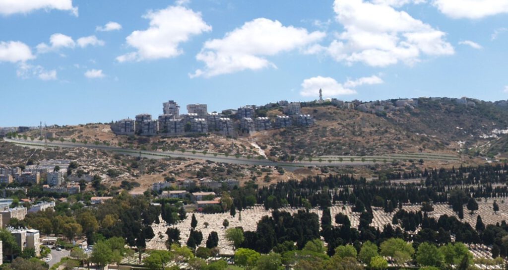 הדמיה של כביש חדש בחיפה קרדיט הדמיה: "אפשטיין ניהול פרויקטים