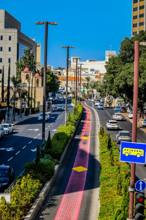 נתיב תחבורה ציבורית בחיפה