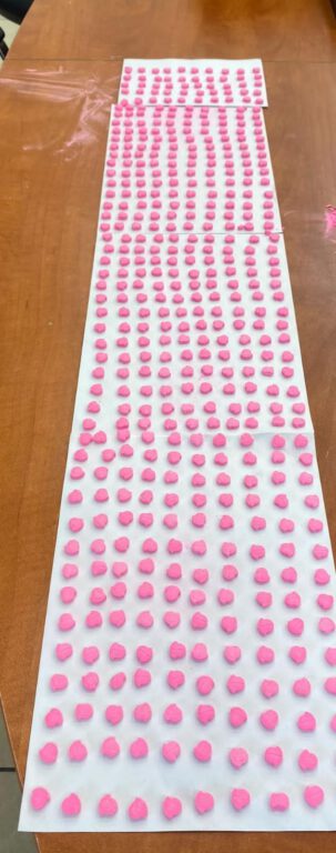 תמונת הסמים שנתפסו- קרדיט: דוברות המשטרה