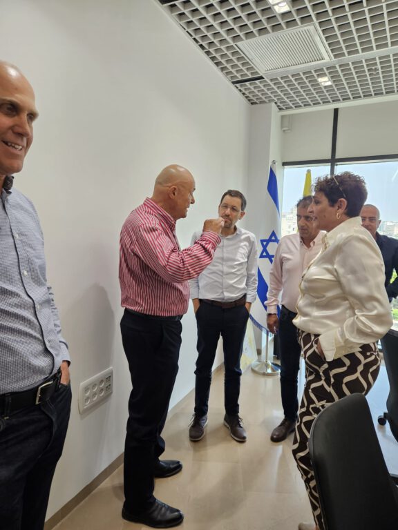 פגישת היכרות בעירית קרית מוצקין