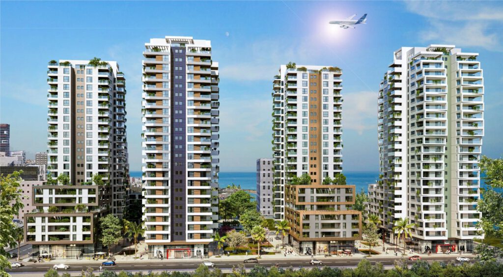 קרדיט הדמיות פרוייקט "יפו-תל אביב": "גל-אור-פישביין אדריכלים"