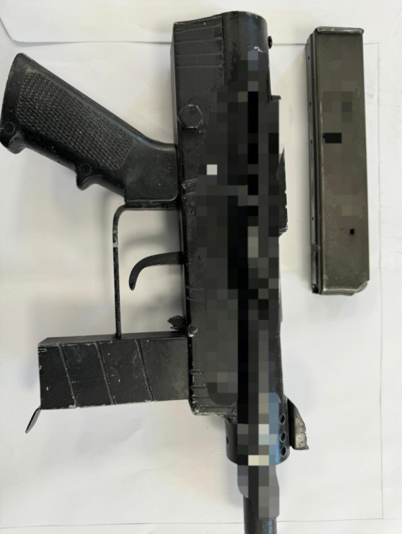 הרובה שנתפס תמונה קרדיט דוברות המשטרה