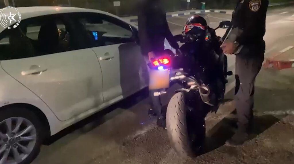 תיעוד מהפעילות - קרדיט דוברות המשטרה