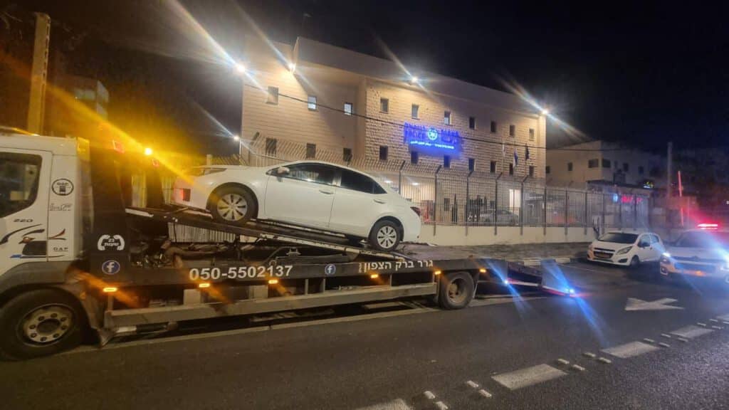 תמונה מהפעילות : קרדיט דוברות המשטרה