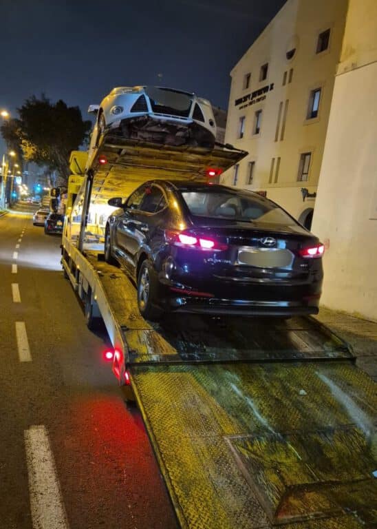 תיעוד מהמבצע - קרדיט: דוברות המשטרה