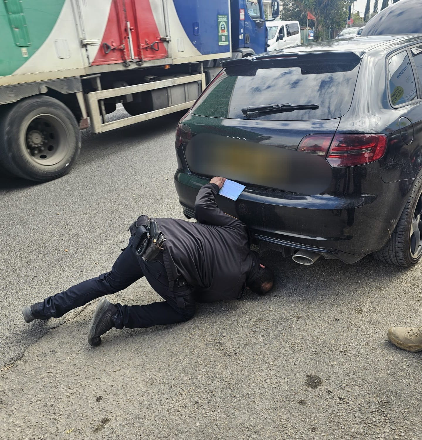 תיעוד קרדיט - דוברות המשטרה