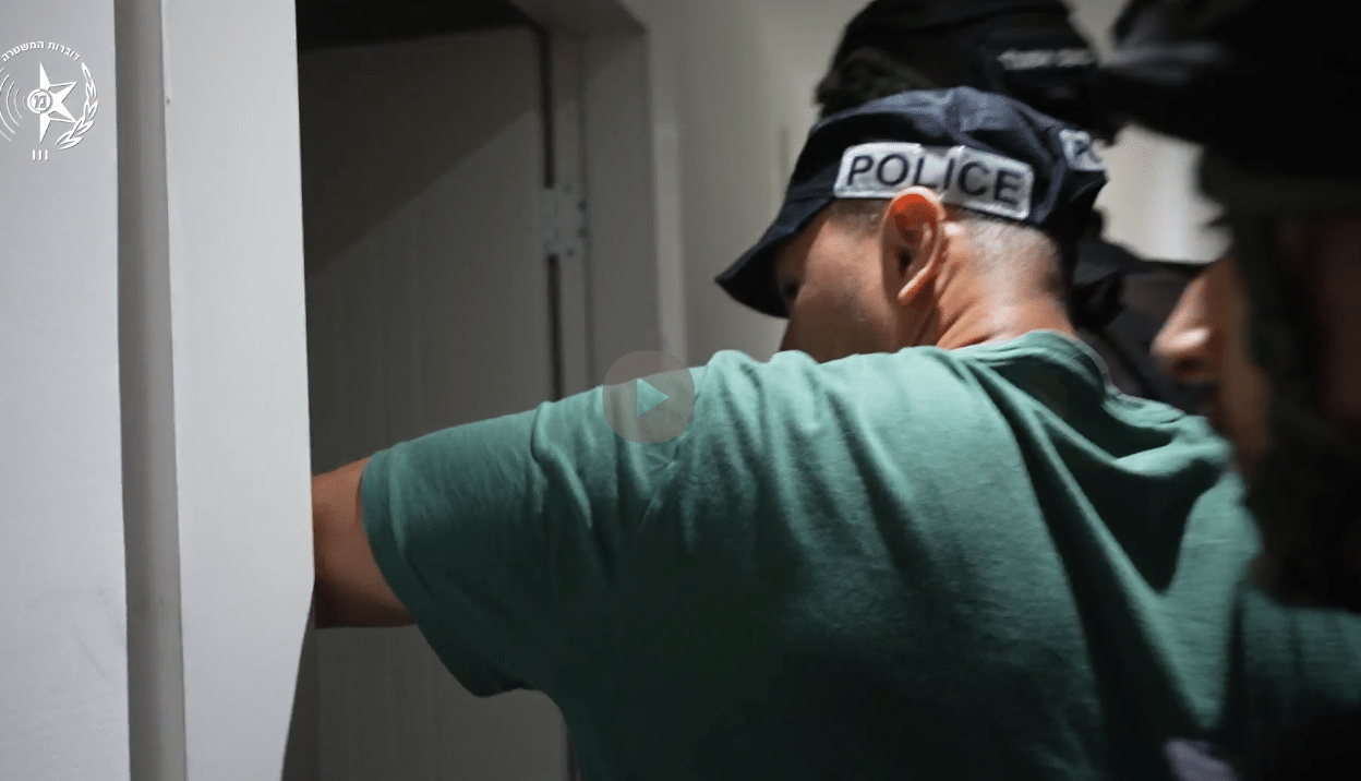 תיעוד מהפעילות – קרדיט: דוברות המשטרה