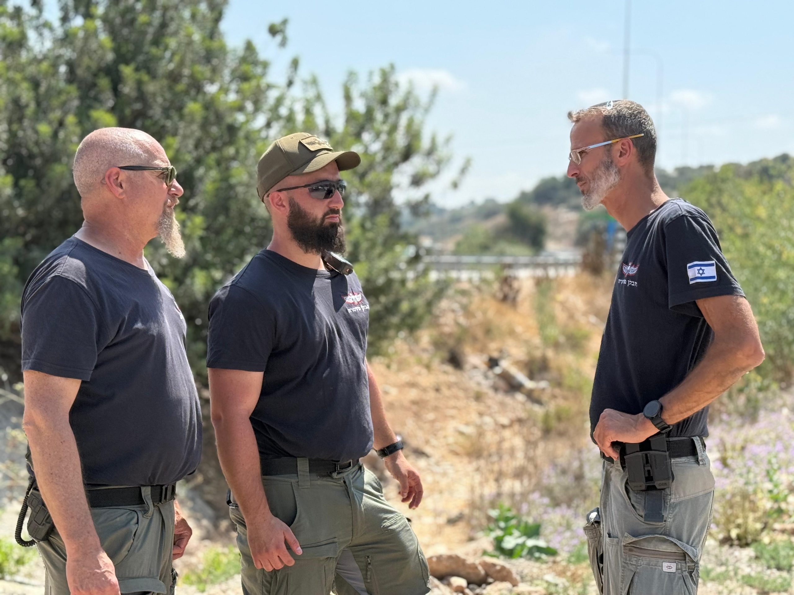 תיעוד מזירת האירוע קרדיט: דוברות המשטרה