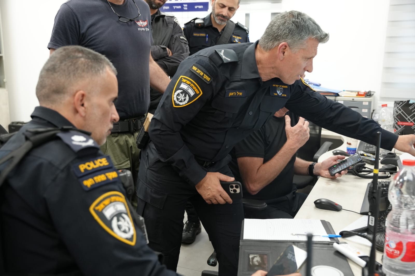 מצ"ב תיעוד מהזירות; קרדיט דוברות המשטרה