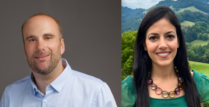 ד"ר לונה ג'מאל סלאמה וד"ר זיו בן ציון, קרדיט צילום: פרטי