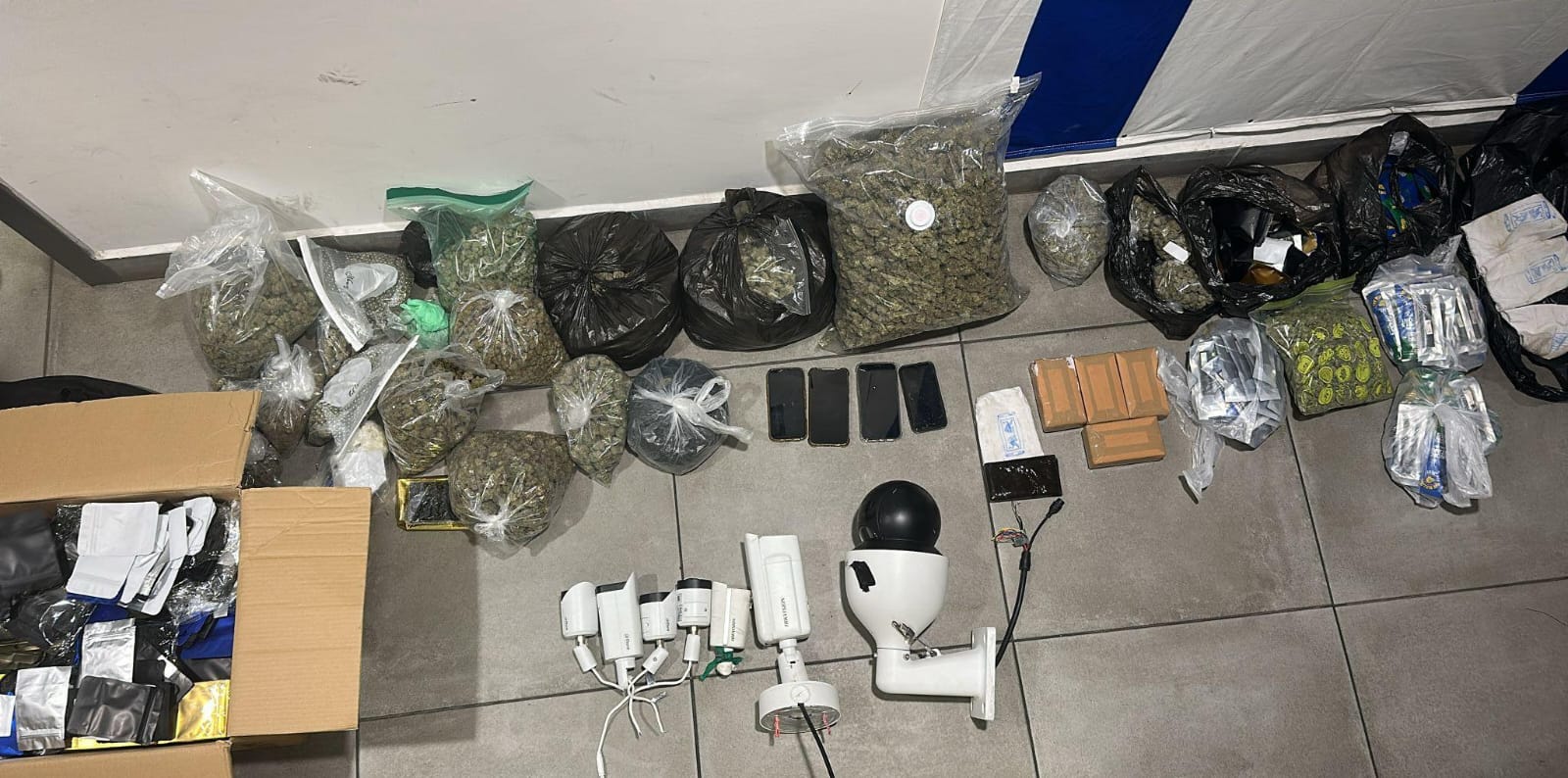 תמונה של חלק מהתפיסה. קרדיט צילום: דוברות המשטרה