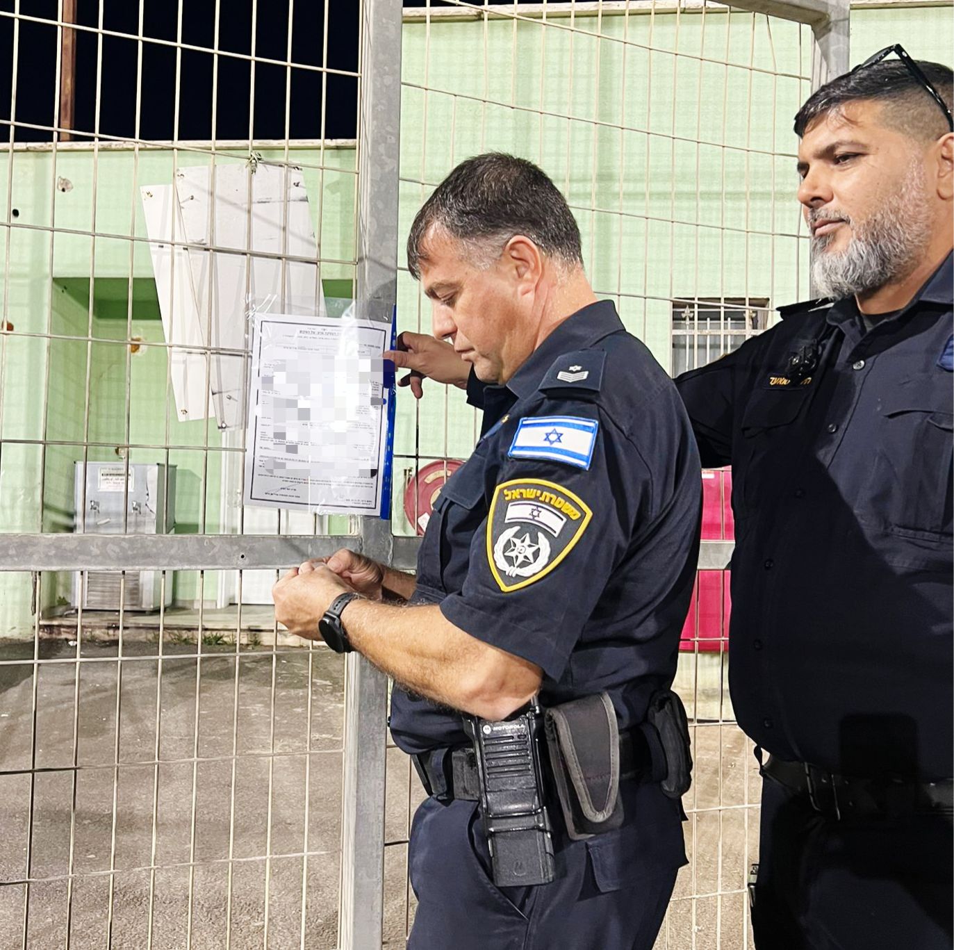 קרדיט : דוברות המשטרה