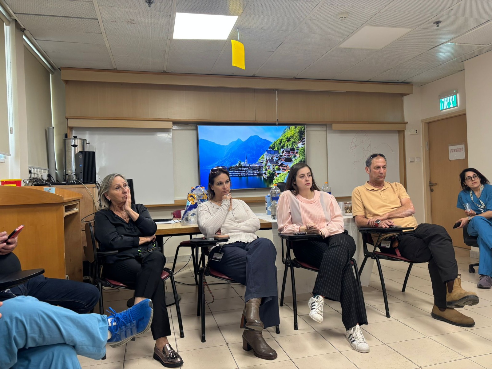 ועדי העובדים ברמב"ם נפגשו עם מרחב חיפה