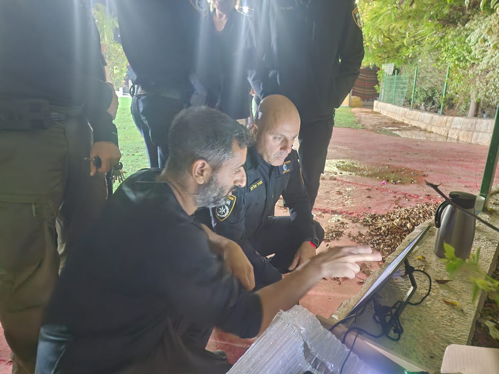 תיעוד מעצר החוליה. קרדיט: דוברות המשטרה.