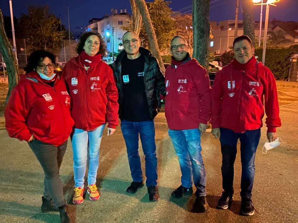 סיירת ההורים בקריית חיים קרדיט צילום: דוברות עיריית חיפה