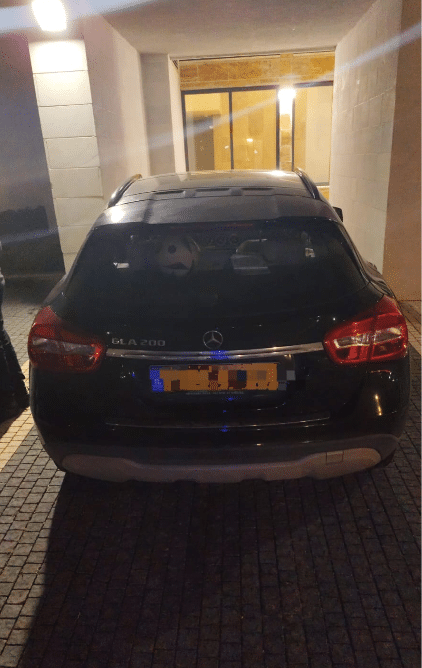 תיעוד הרכב - קרדיט: דוברות המשטרה