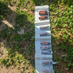 מכה לארגוני הפשיעה – מצבור של רימונים שהוסלקו עבור נתפסו על ידי שוטרי מרחב מנשה באום אל פחם.