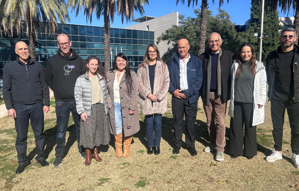 נשיא המכללה פרופ' שמעון עמר, והד"ר יפעת שאשא ביטון, אירחו את יו"ר ההסתדרות במרחב חיפה, משה מזרחי ובכירים נוספים