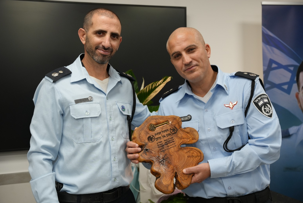 תמונות מהטקס קרדיט: דוברות המשטרה.