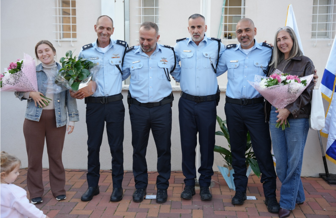 תמונות מהטקס קרדיט: דוברות המשטרה.
