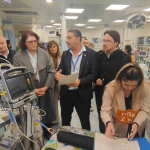 שרת הבריאות של ליטא ביקרה במרכז הרפואי לגליל