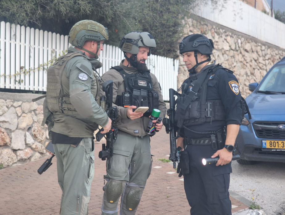 תיעוד לשמושכם קרדיט: דוברות המשטרה