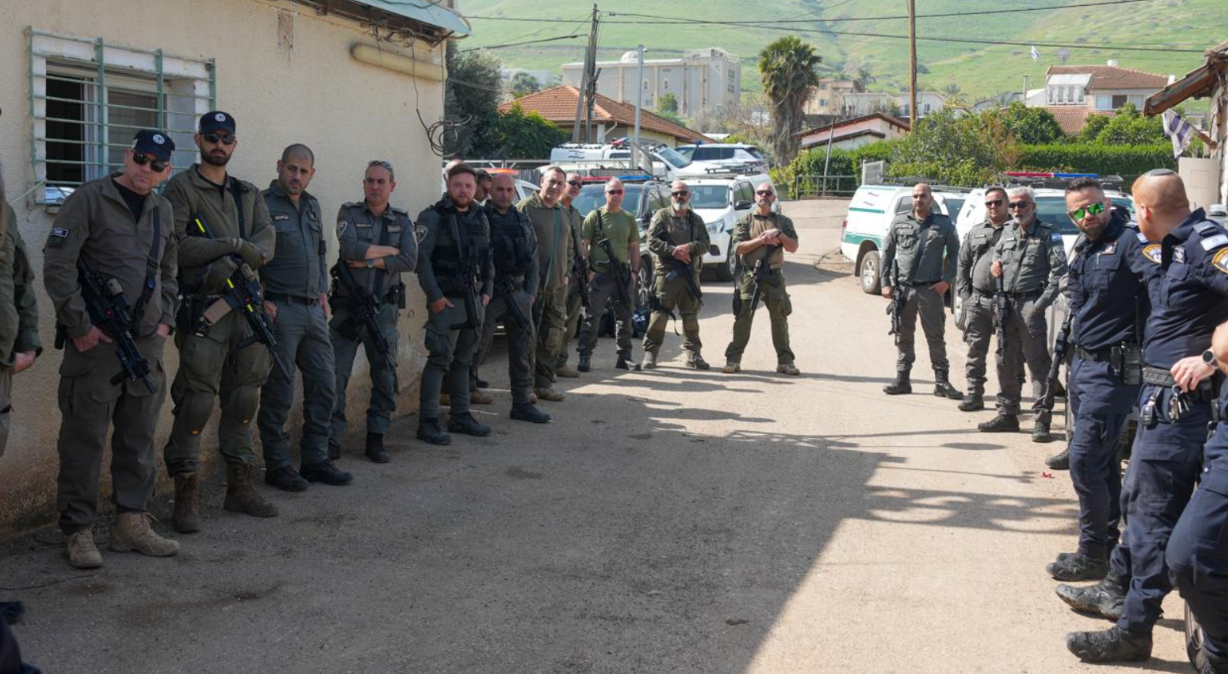 מצ״ב תיעוד מהפעילות והמרדף קרדיט | דוברות המשטרה