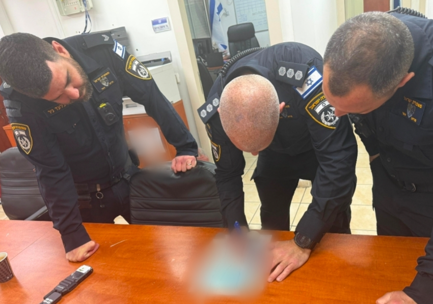 מצ"ב תיעוד - קרדיט דוברות המשטרה