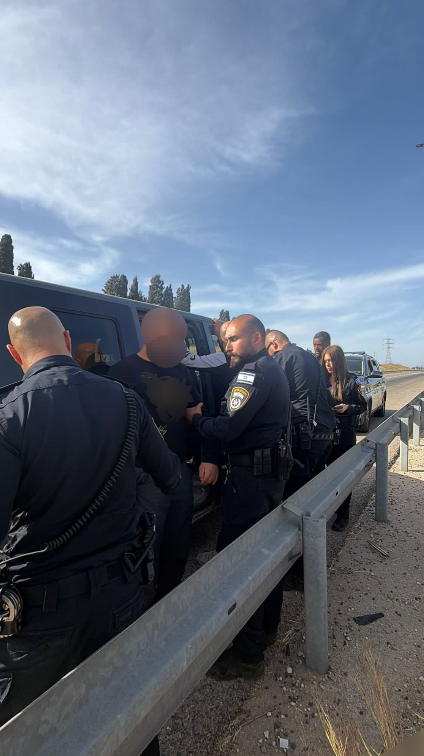 מעצר השב"חים, קרדיט דוברות המשטרה