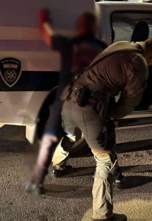 תיעוד - קרדיט דוברות המשטרה.