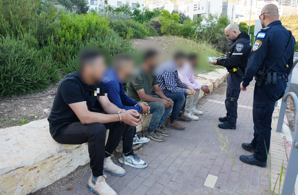 תיעוד. קרדיט: דוברות המשטרה.