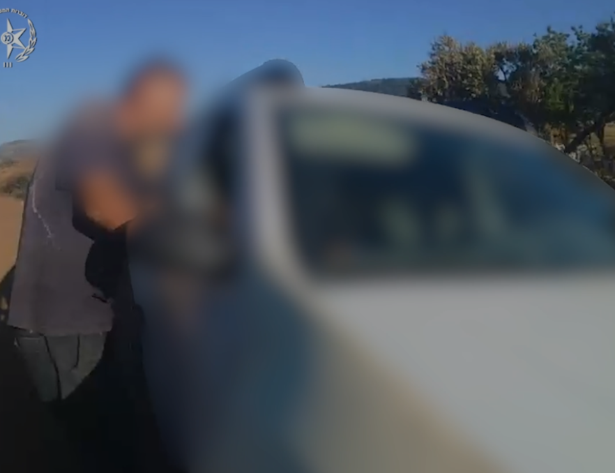 תיעוד מהאירוע. קרדיט: דוברות המשטרה.