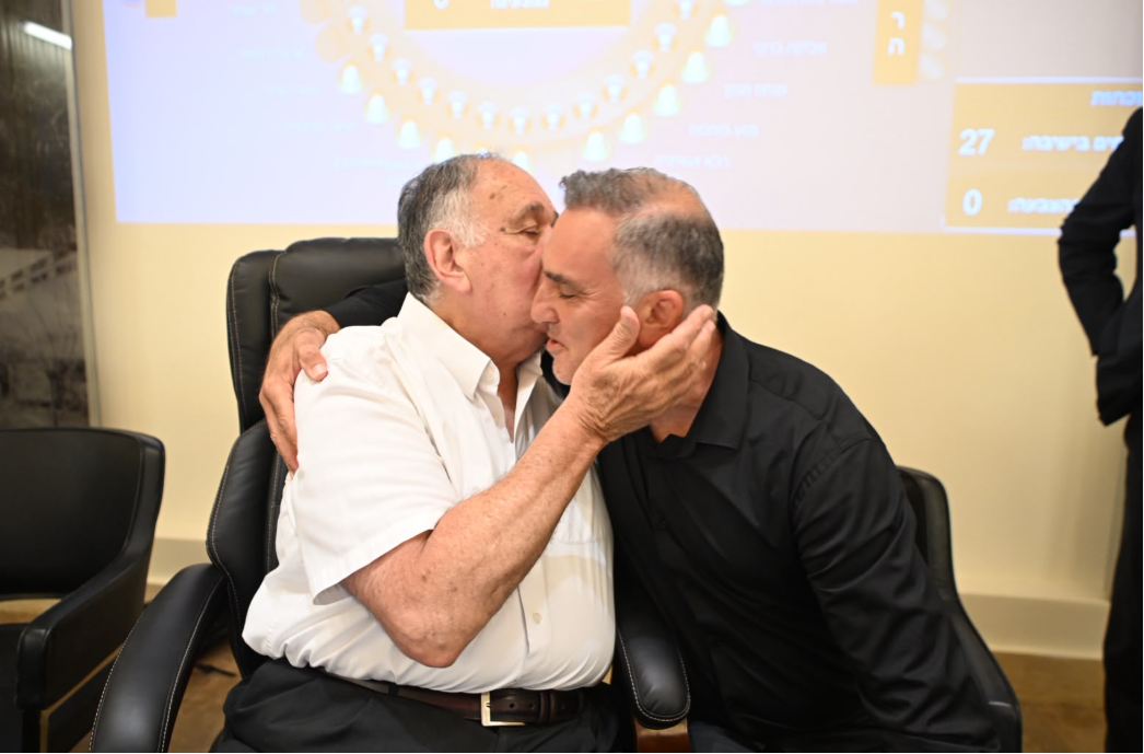 פאחר ביאדסי ויונה יהב, קרדיט: דוברות עיריית חיפה